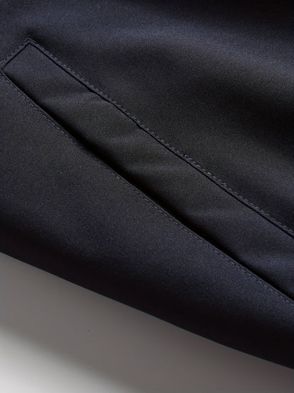 Chaqueta con Capucha y Cremallera para Hombre - Corte Holgado Casual, Marrón y Patrón a Cuadros, Capucha con Cordón, Mangas Largas, Forro, Perfecta para Primavera, Otoño e Invierno, Chaqueta de Otoño Invierno | Chaqueta con Patrón de Cuadros | Chaqueta co